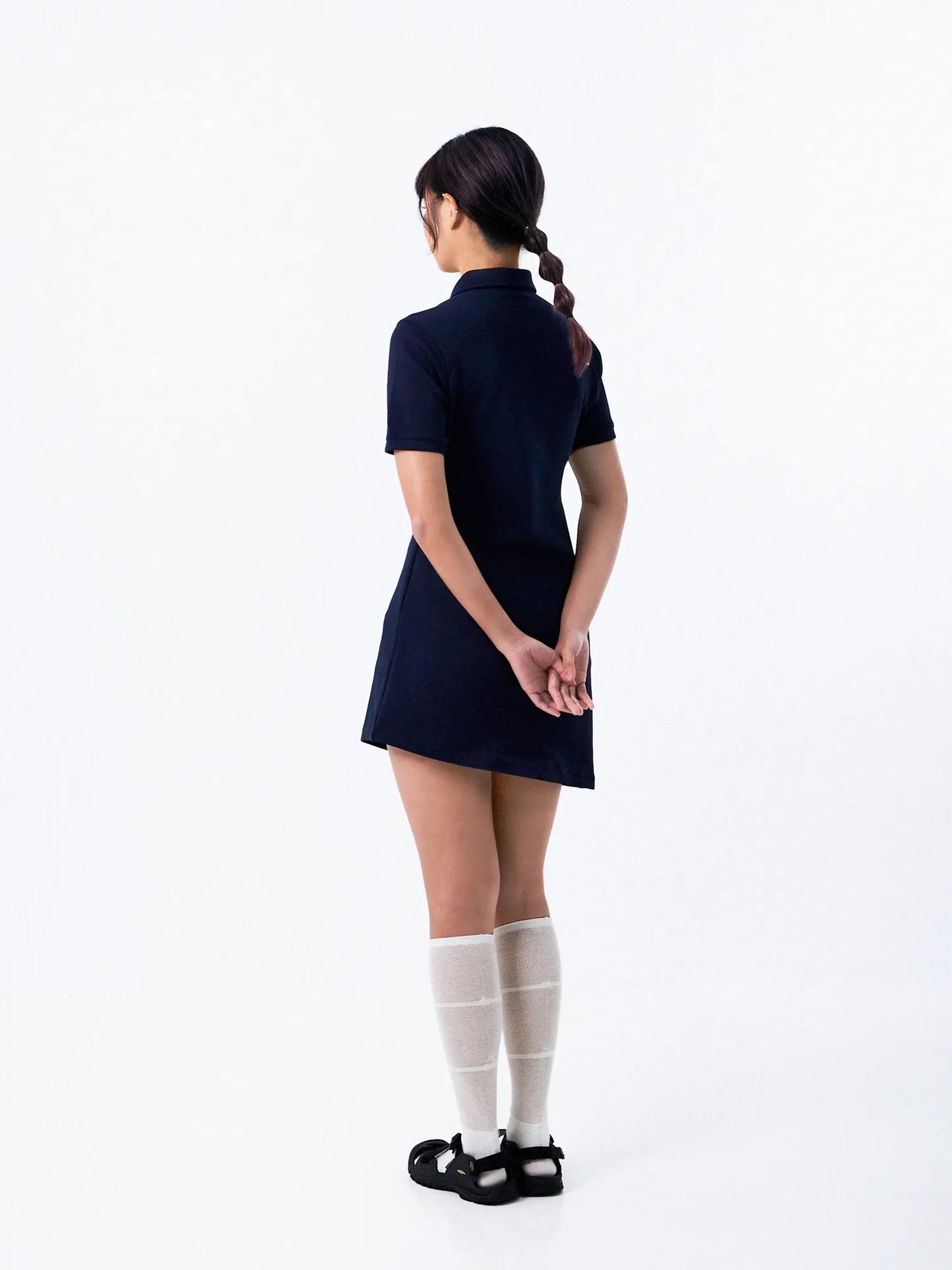 DEFINED CUT POLO DRESS