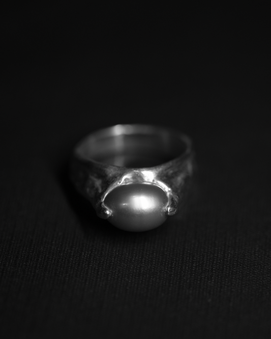 AQUATIC PEARL RING - 0001