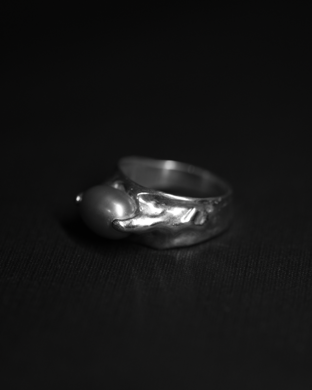 AQUATIC PEARL RING - 0080