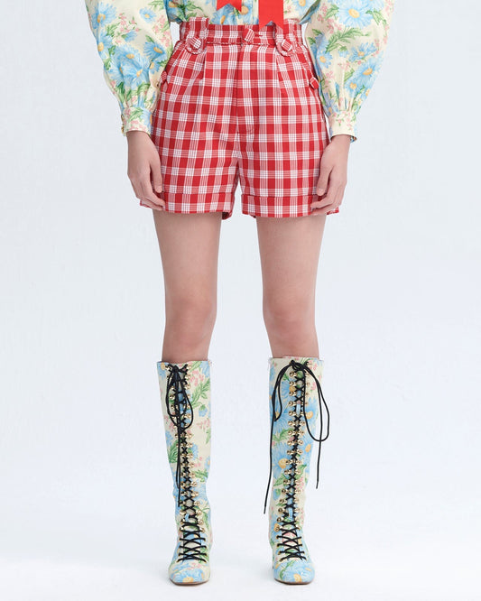 Pala Shorts (Cherry Red)