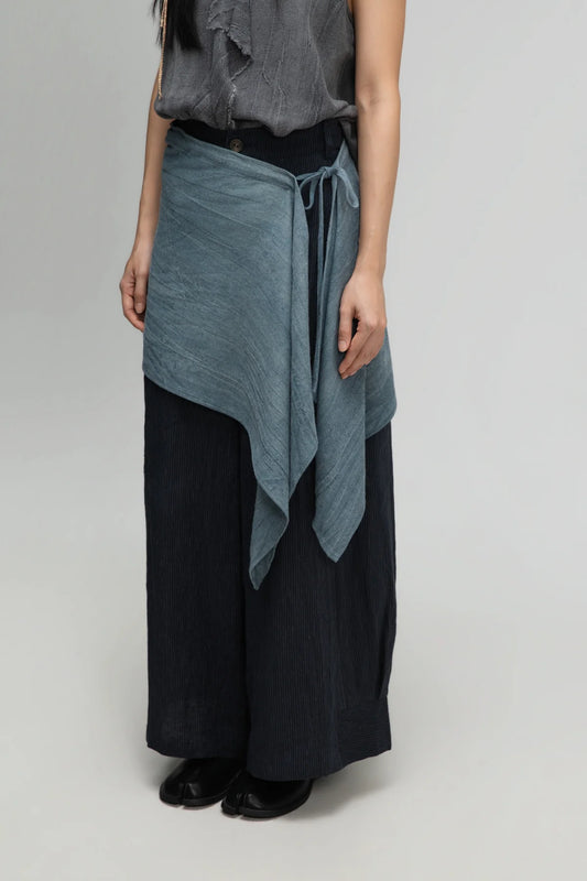 Short Pareo Drape (Tie Dye Teal) - BEV C multi label store