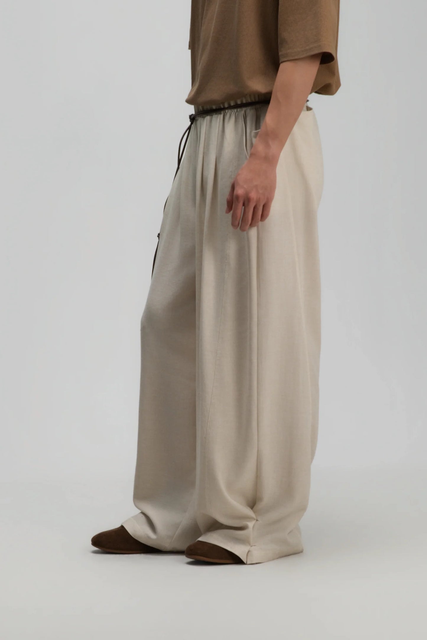 Gender Neutral Convertible Wear Long Pants 2.0 (Off White)