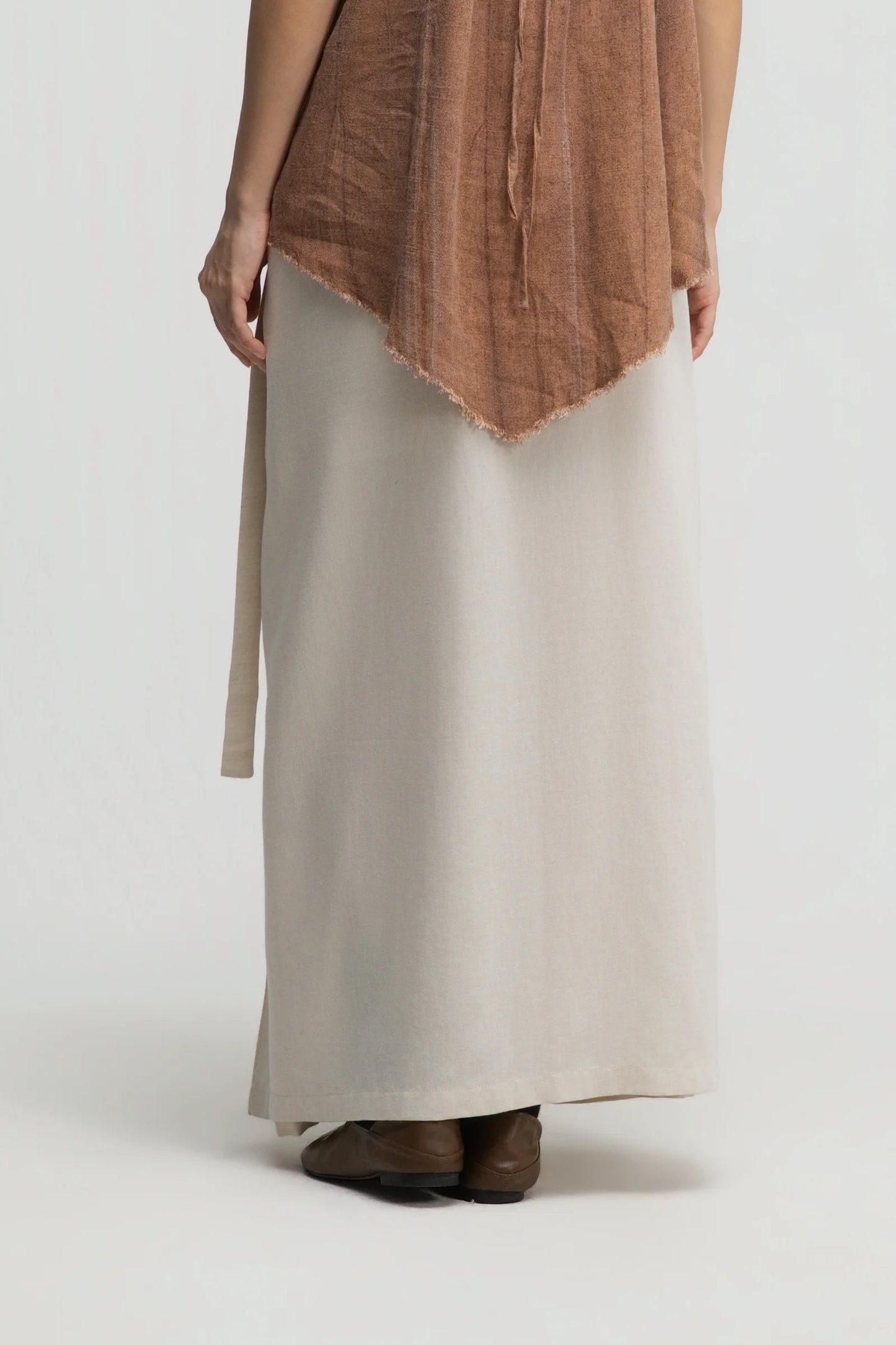 Dual Wear Wrap Skirt 2.0 (Off White)