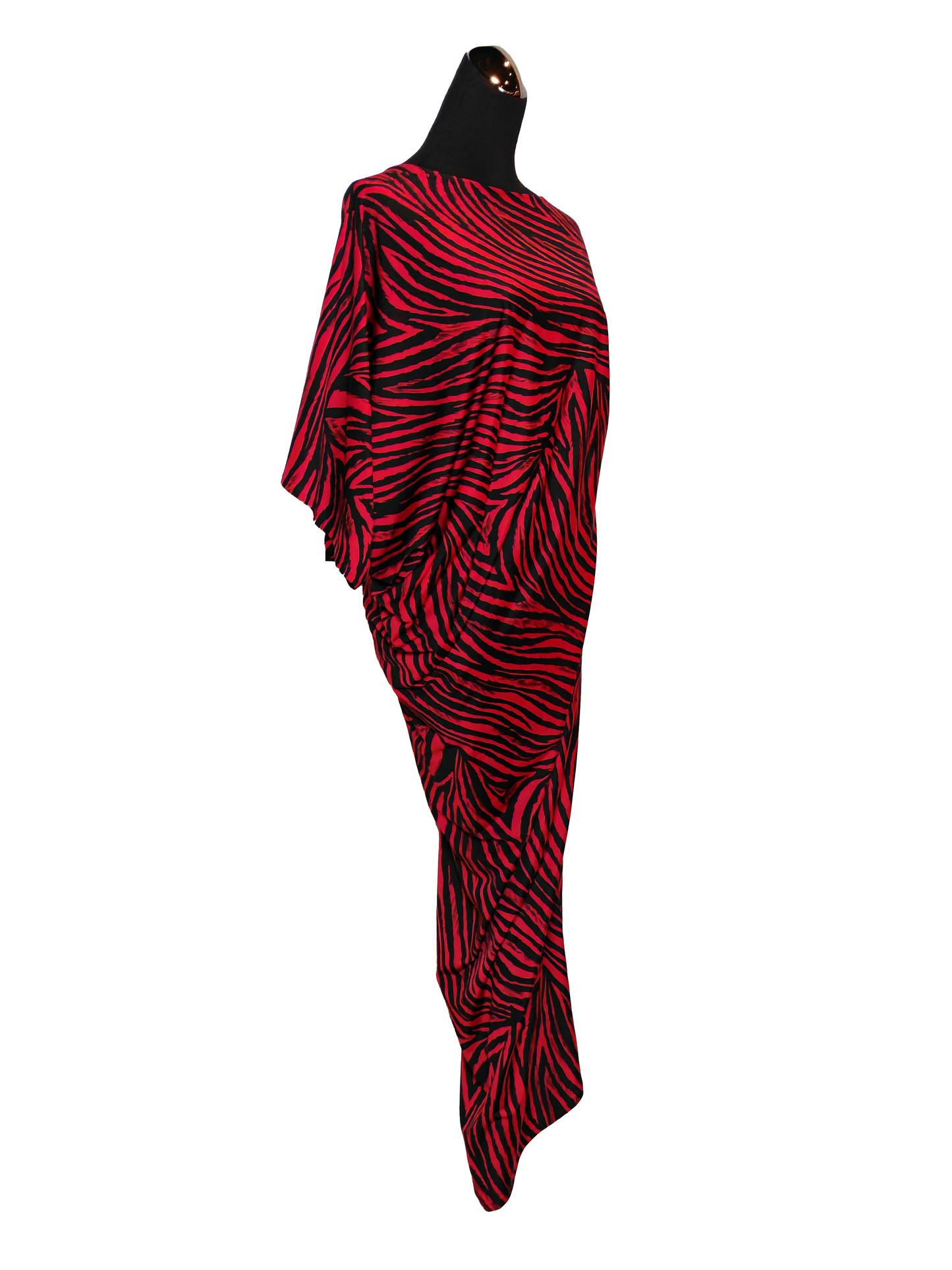 Signature Dress - Red Zebra