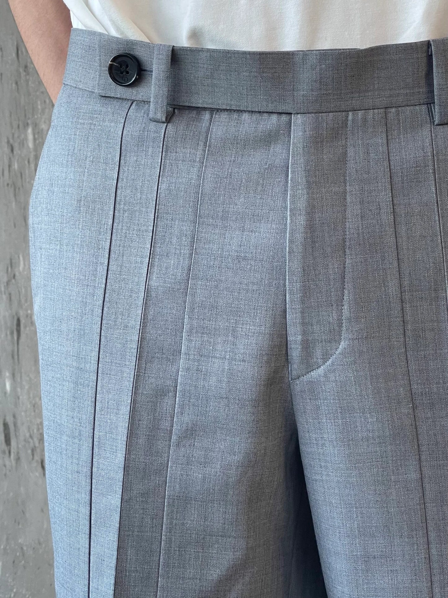 BLAZED TAILORED TROUSERS