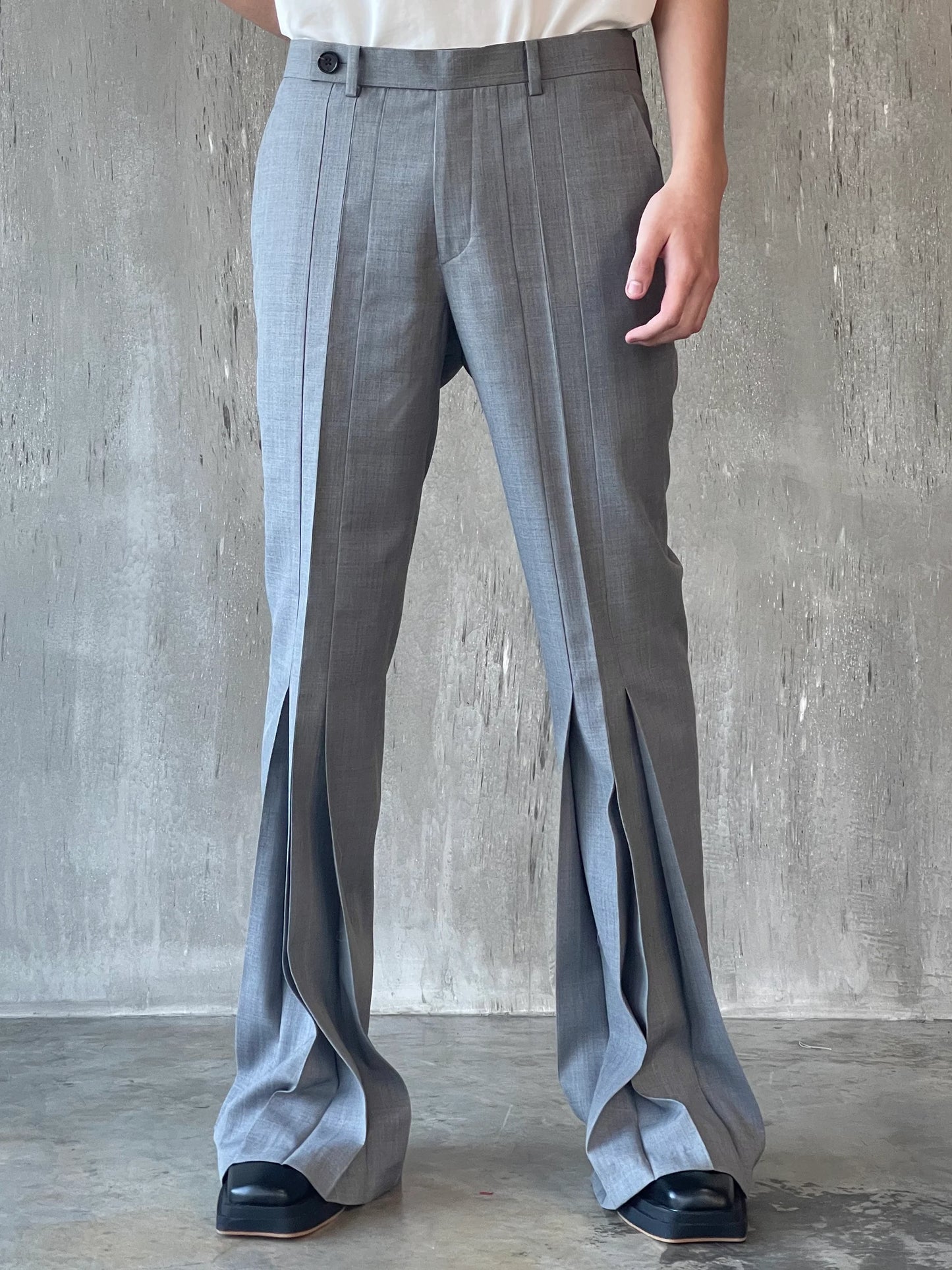 BLAZED TAILORED TROUSERS