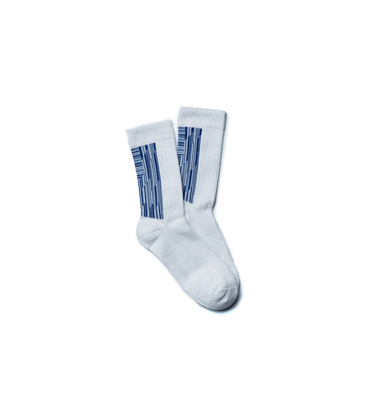 LANDING R Midcalf socks -City Blue