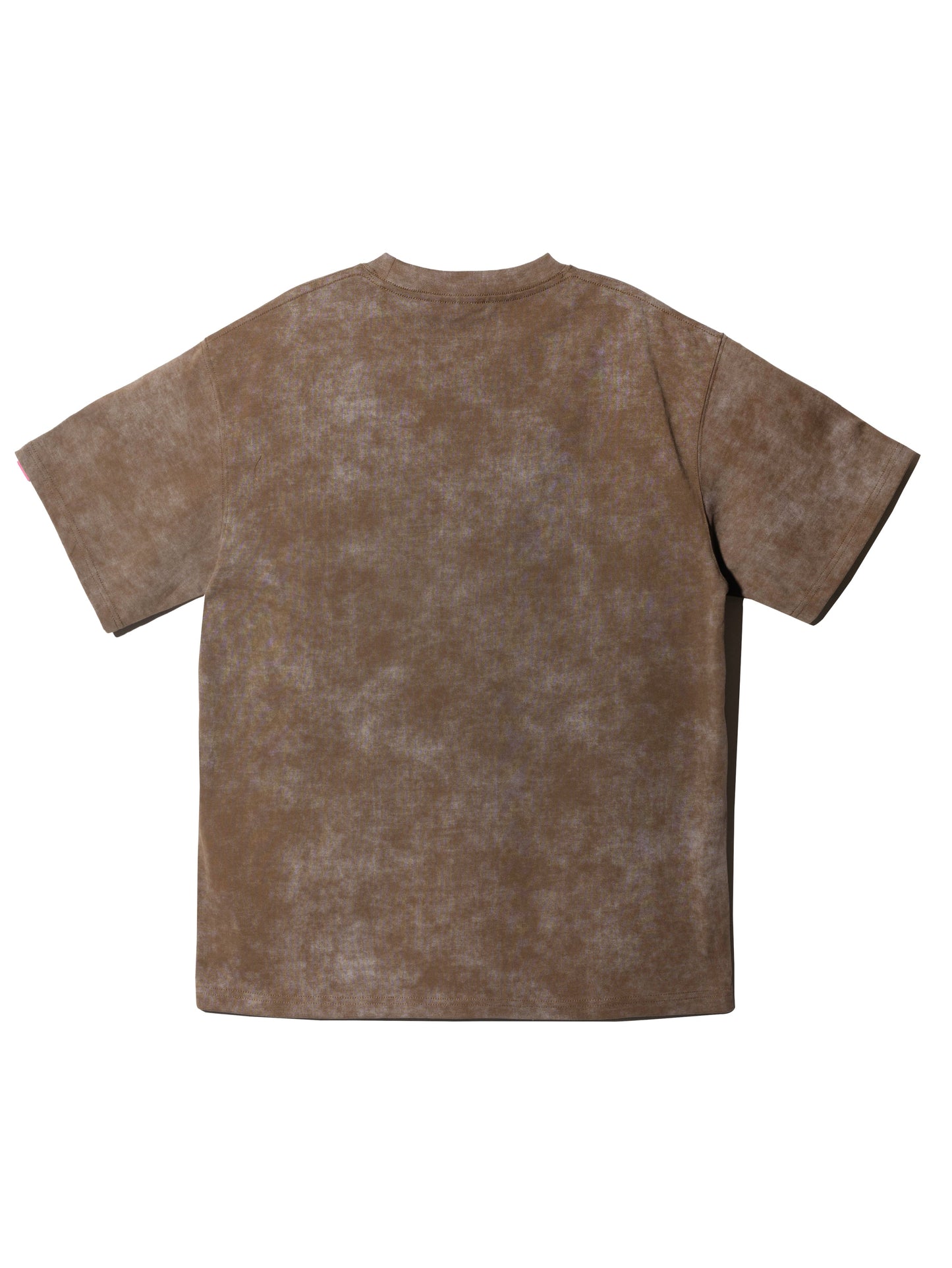 LOGO WASHED TEE BROWN