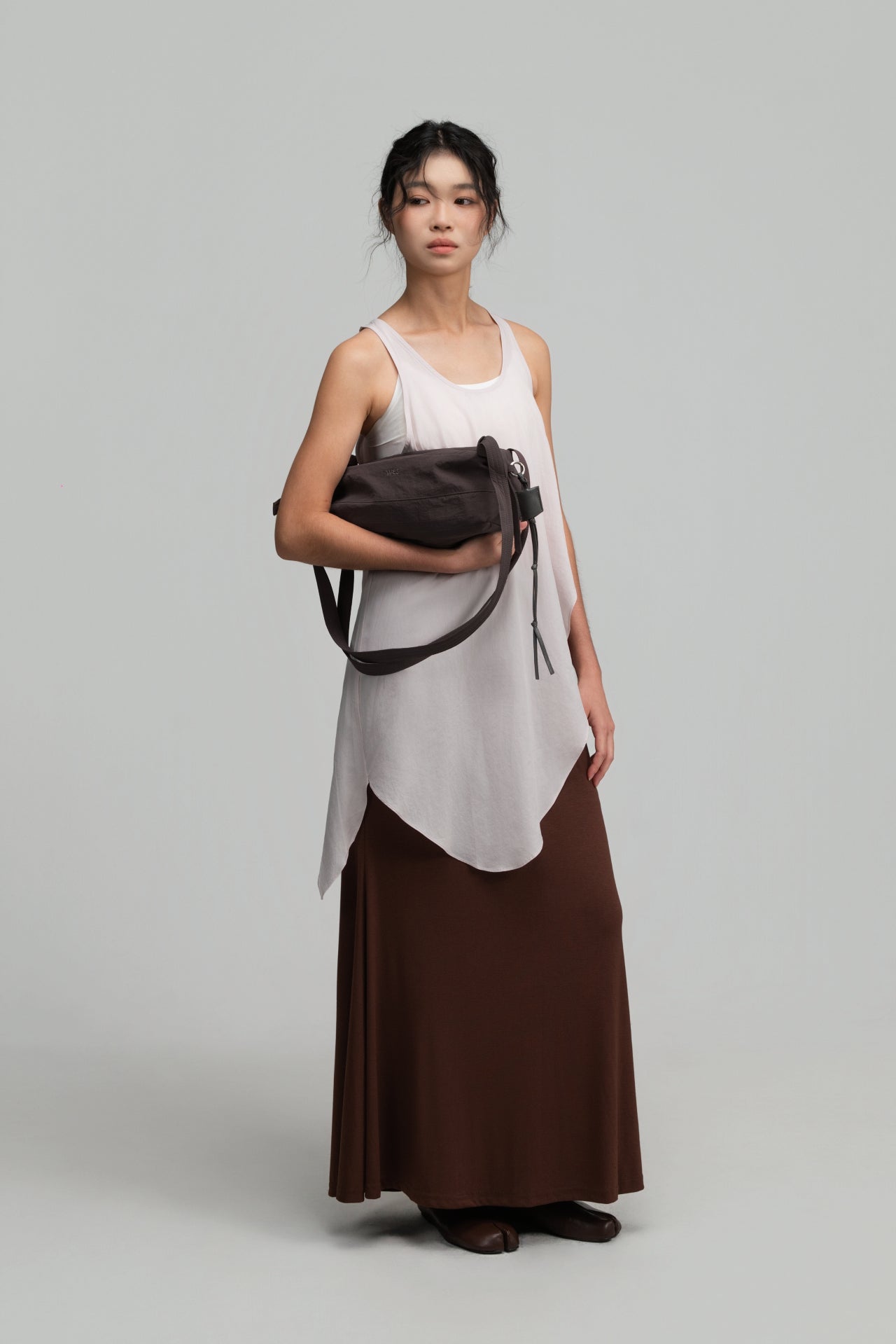 Small Loaf Nylon Bag (Dark Grey) - BEV C multi label store