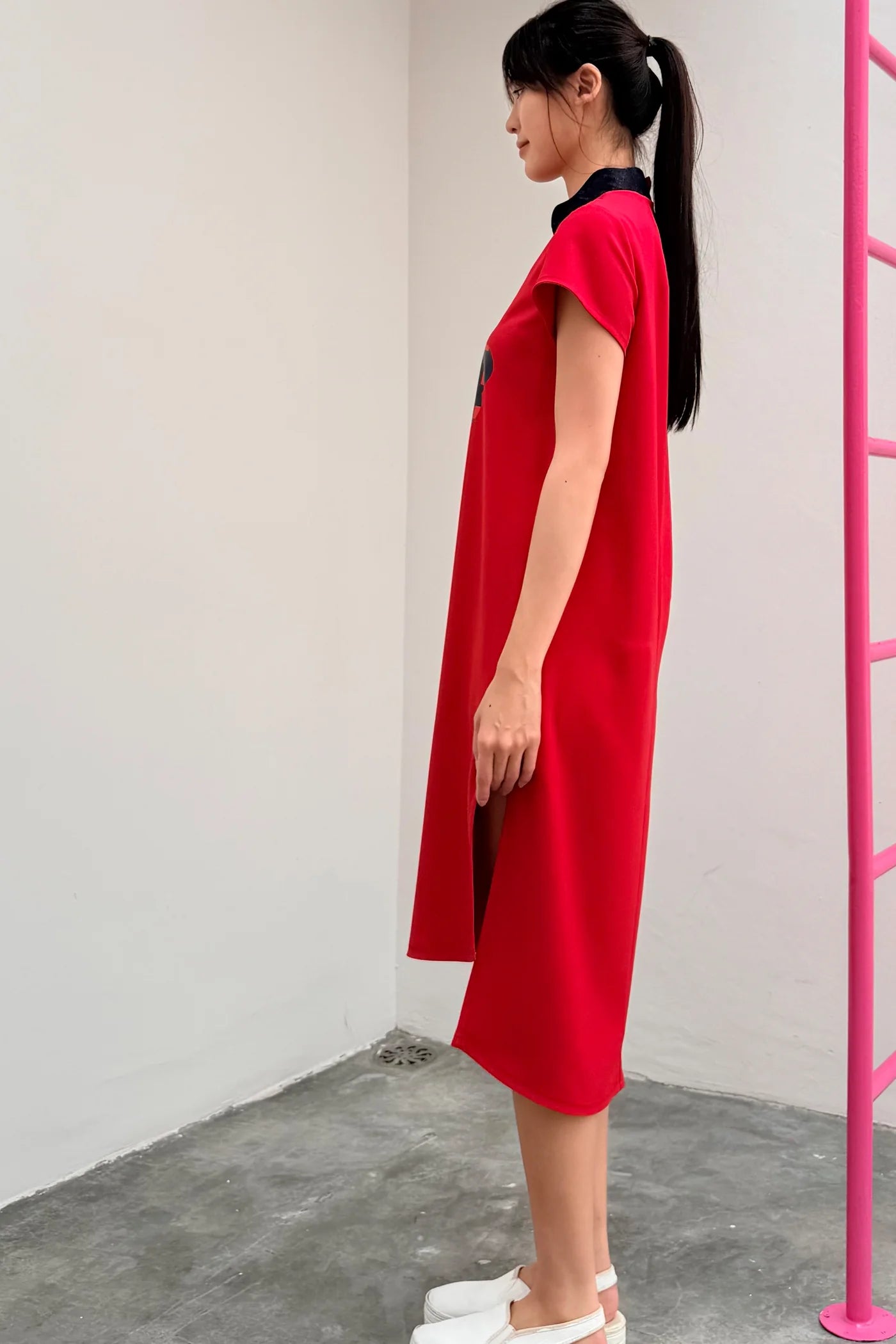 LUNAR 2026 DD03B || KANPAI MIDI DRESS - BEV C multi label store