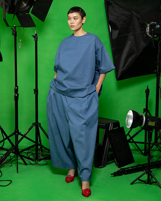 Tee Berpesak ( Mid Denim )