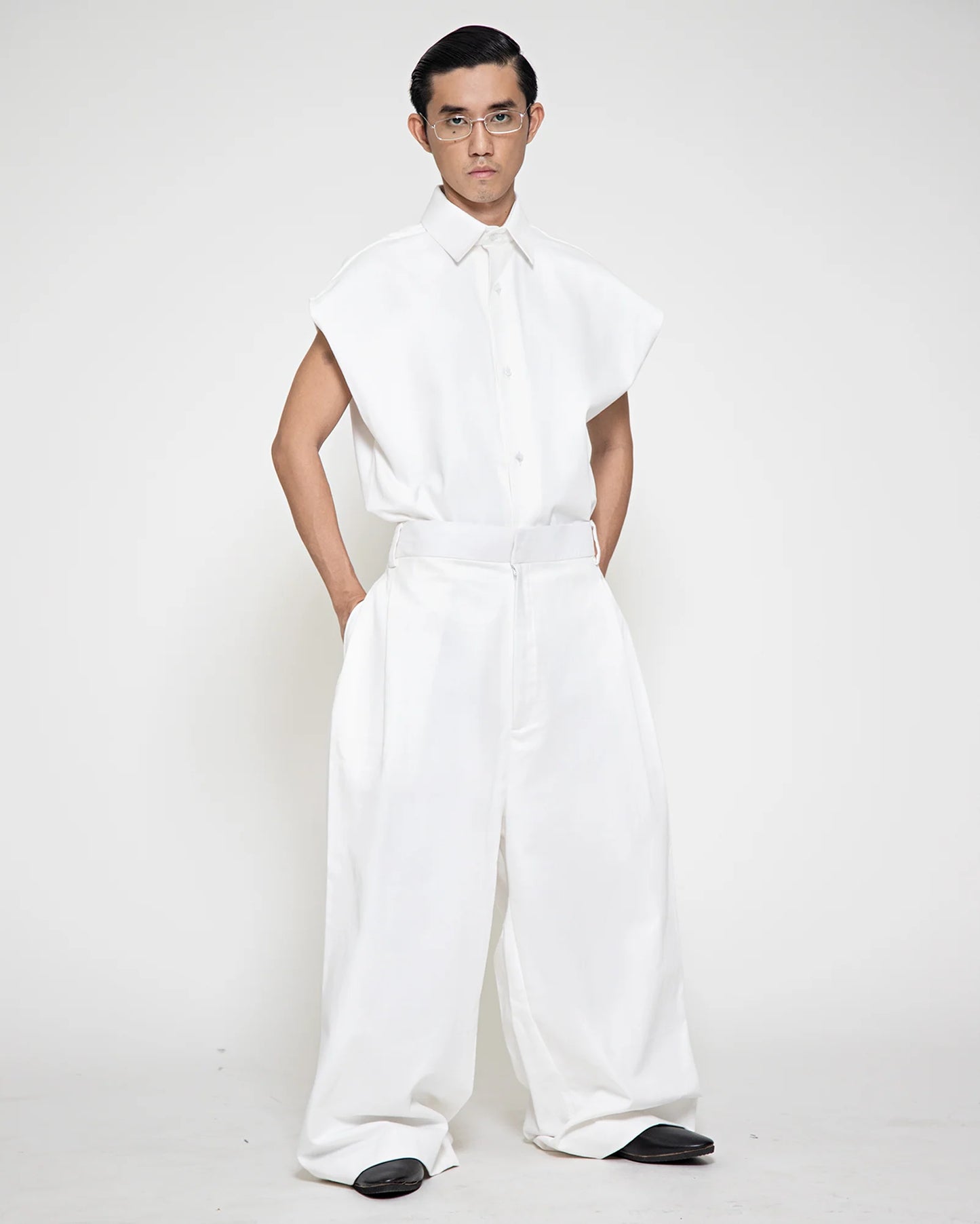 Ramlee Pants White