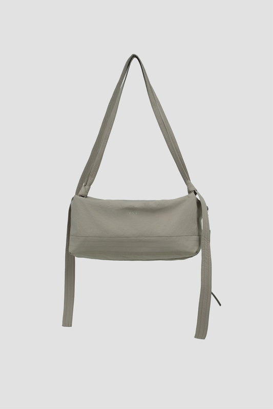 Medium Loaf Nylon Bag (Olive Grey) - BEV C multi label store