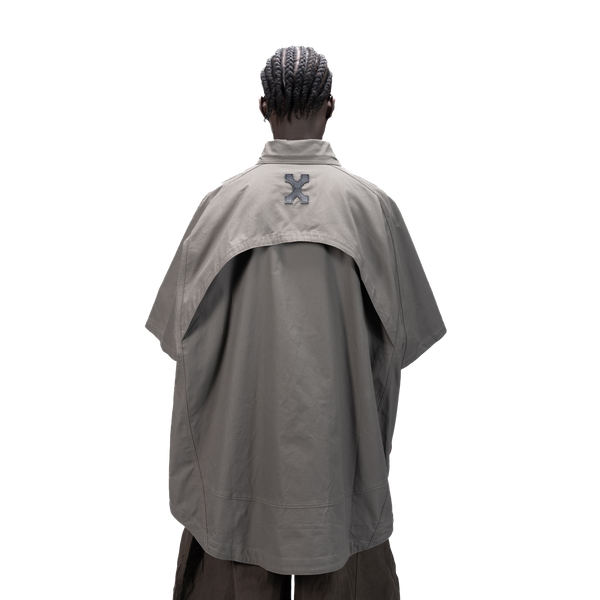 DETACHABLE S-S SHIRT - GREEN