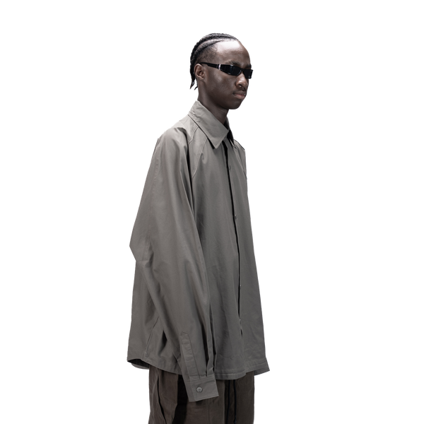 DETACHABLE L-S SHIRT - GREEN