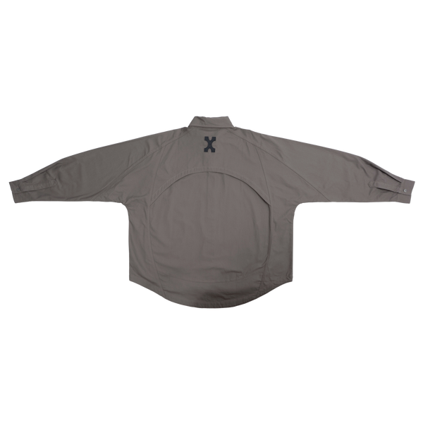 DETACHABLE L-S SHIRT - GREEN