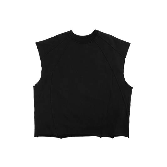 626 BAT PANEL TANK TOP - BLACK