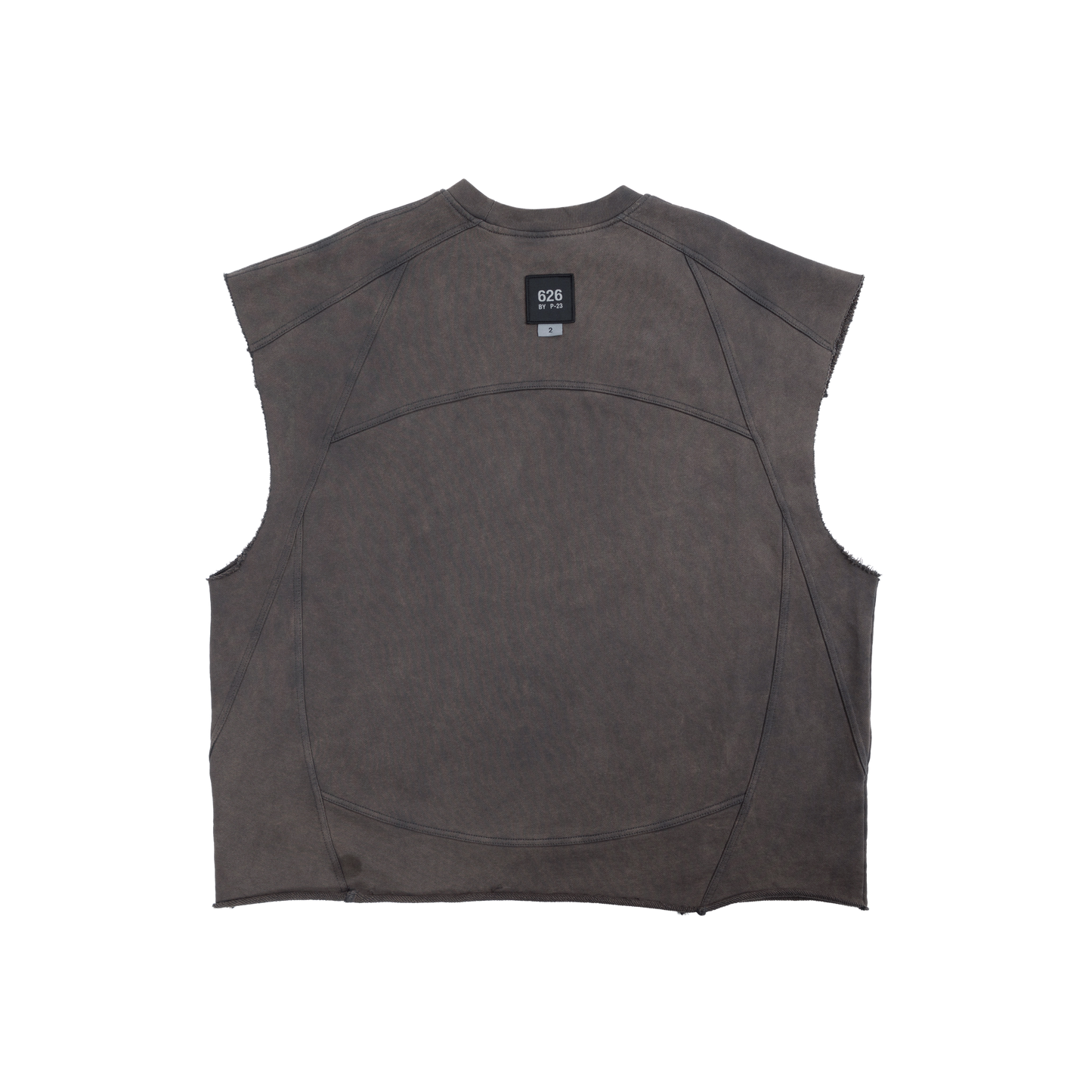 626 BAT PANEL TANK TOP - GREY