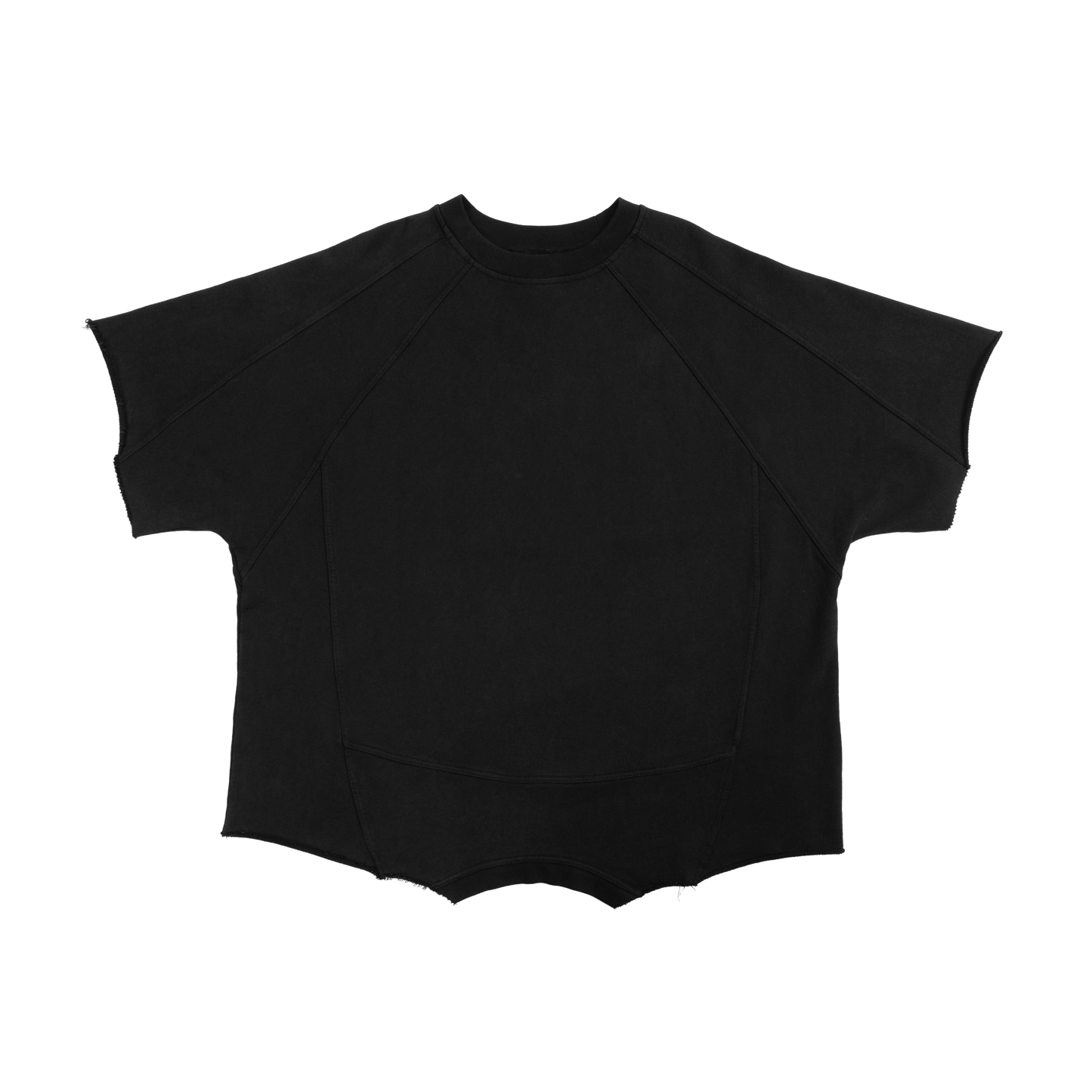 626 BAT PANEL T-SHIRT - BLACK