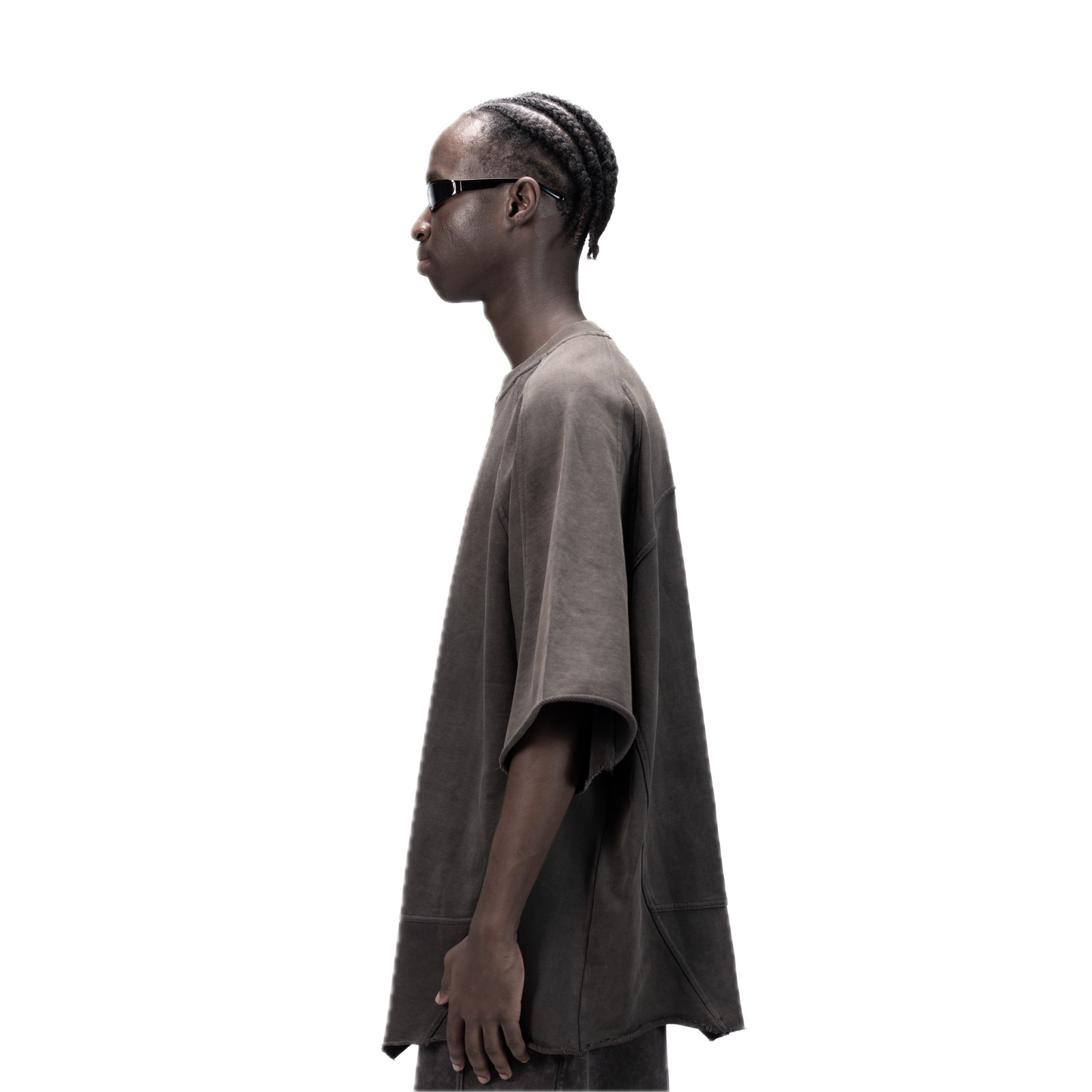 626 BAT PANEL T-SHIRT - GREY