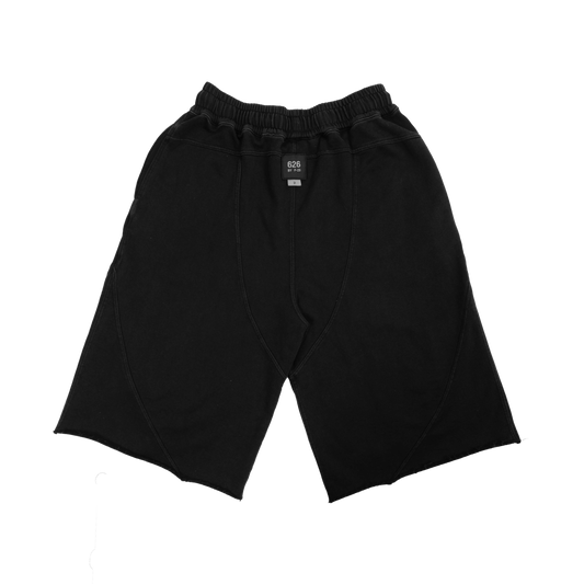 626 BAT PANEL JORTS - BLACK