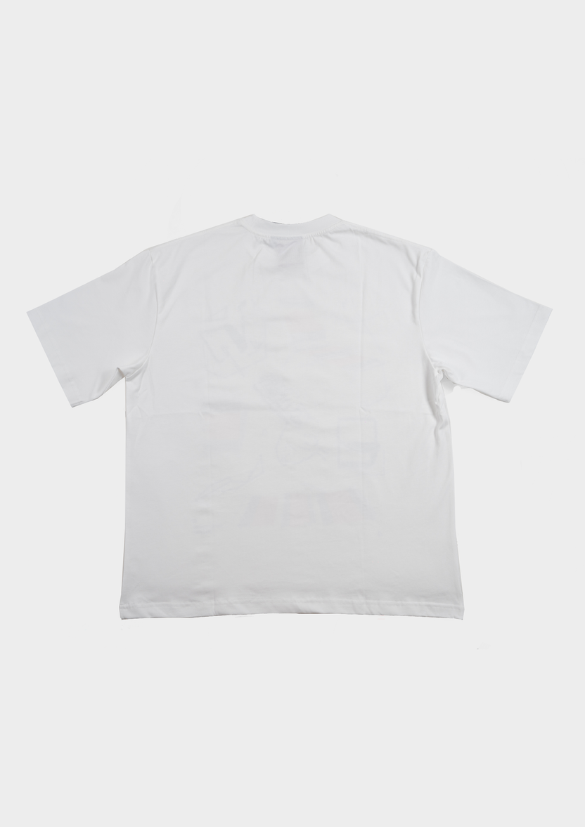 Lazy Chair Tee White