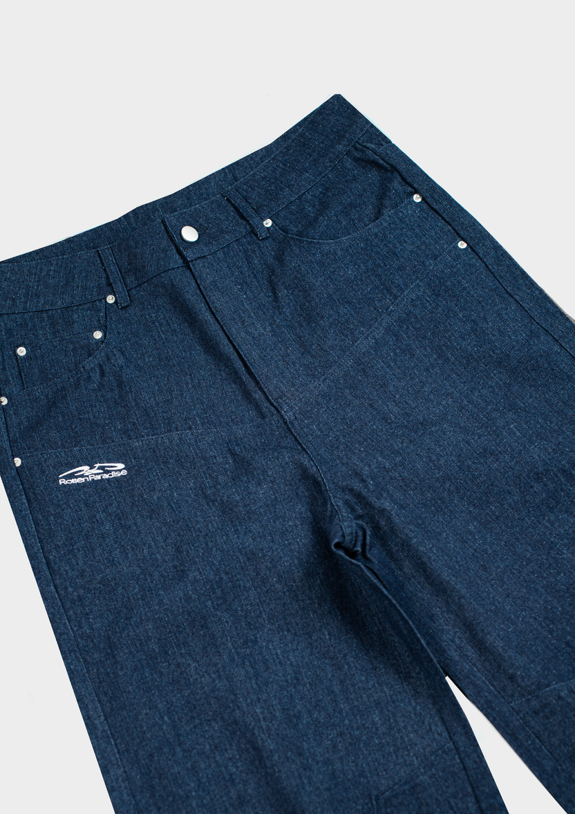 After Hours Flared Jeans Raw Denim