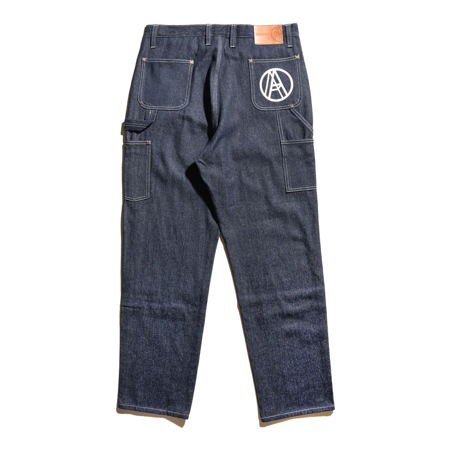 RAW DOUBLE KNEE JEANS
