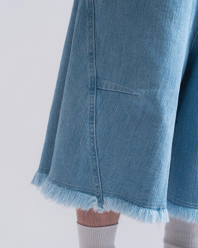 Comfy Balloon Shorts Denim