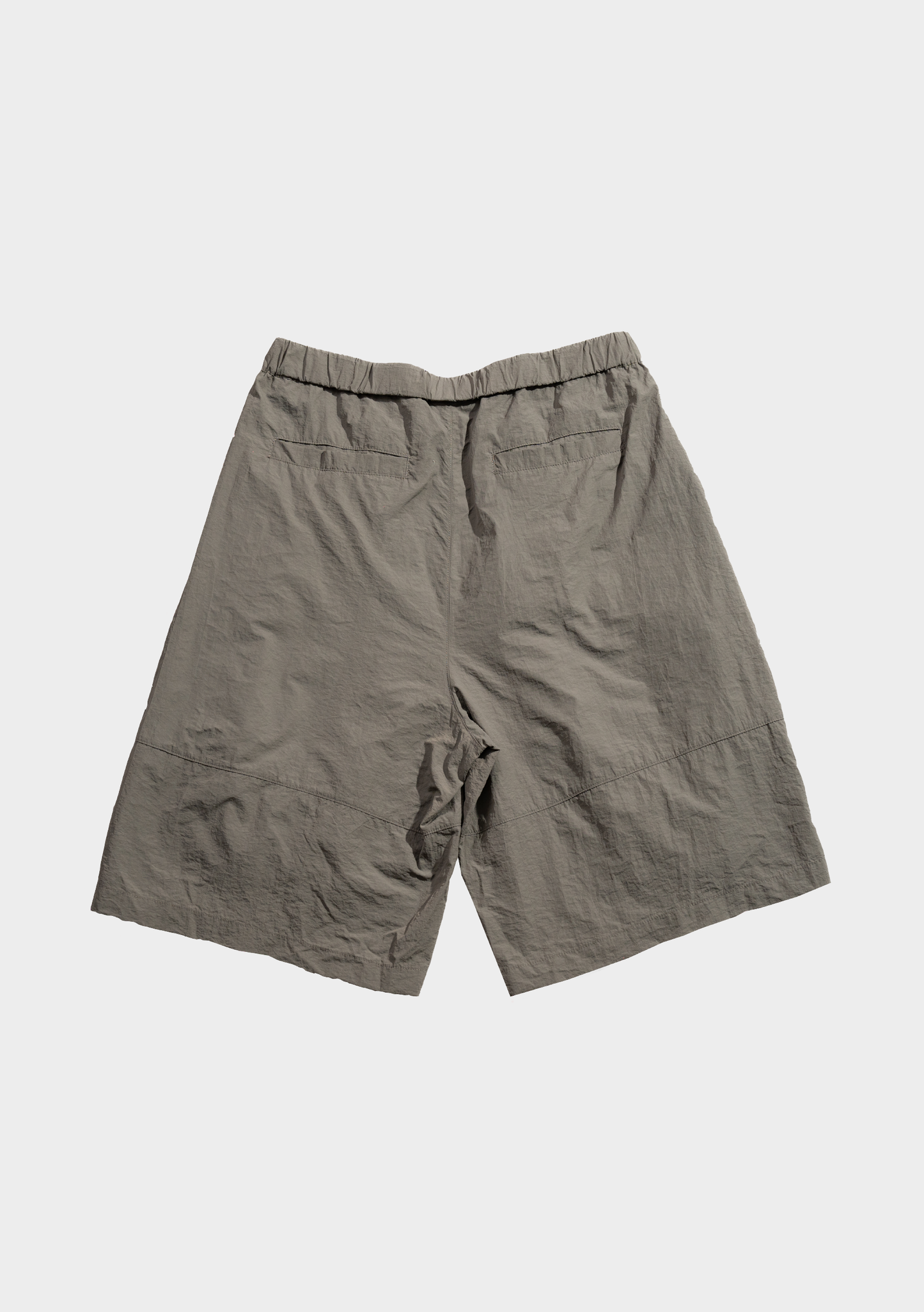 Comfy Balloon Shorts Cyan Grey