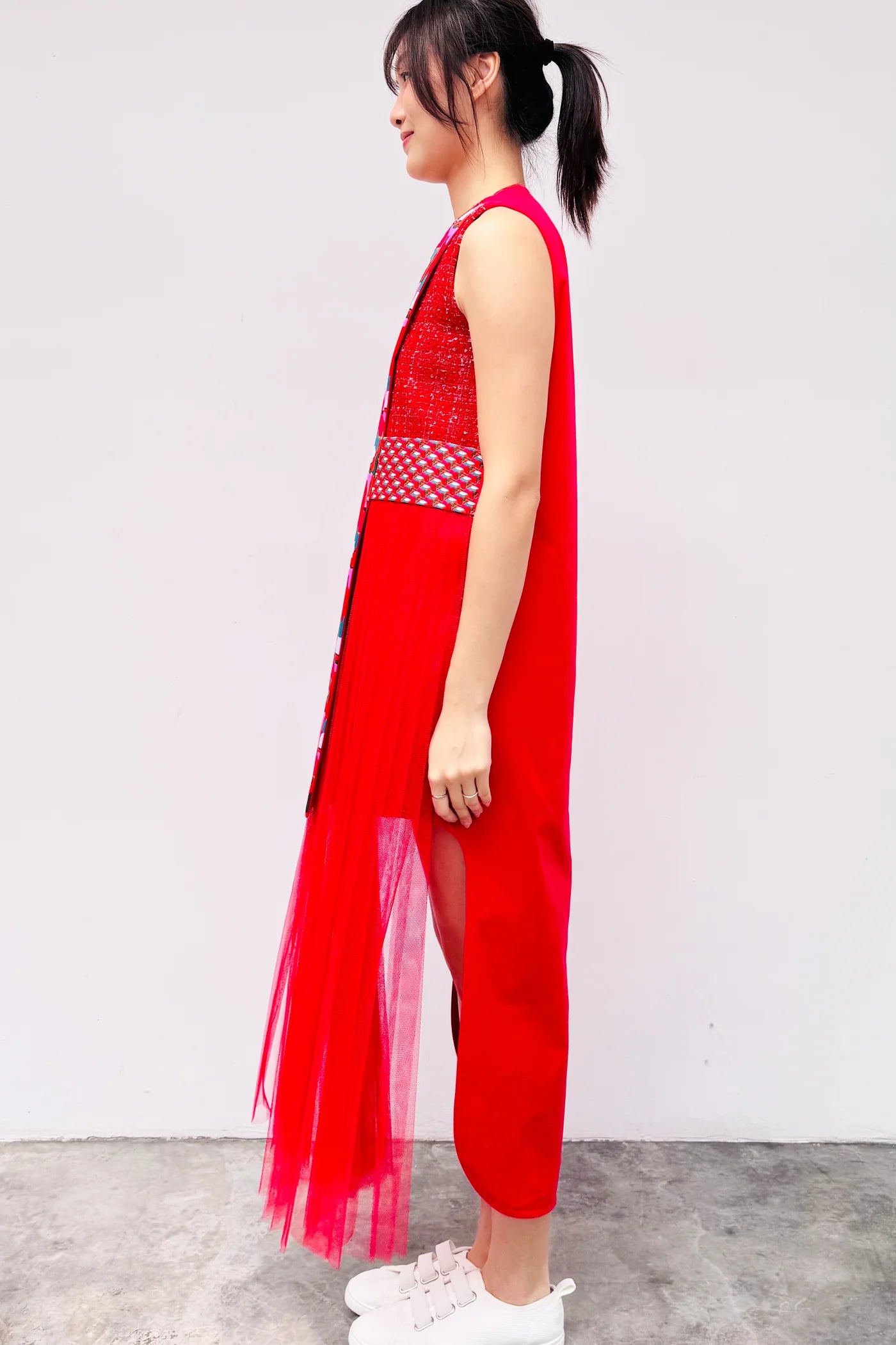 S20 DD06C || PULSE MAXI DRESS - BEV C multi label store