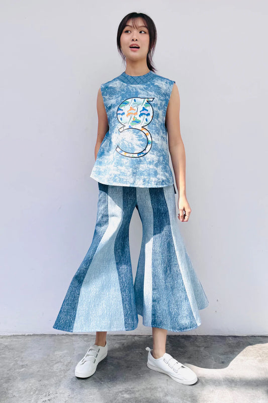 S20 TT09 || ME TIME OVERSIZED TOP - BEV C multi label store