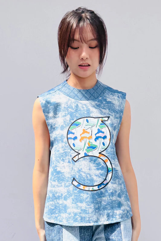 S20 TT09 || ME TIME OVERSIZED TOP - BEV C multi label store