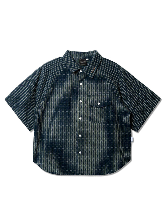 SASHIKO SHIRT NAVY