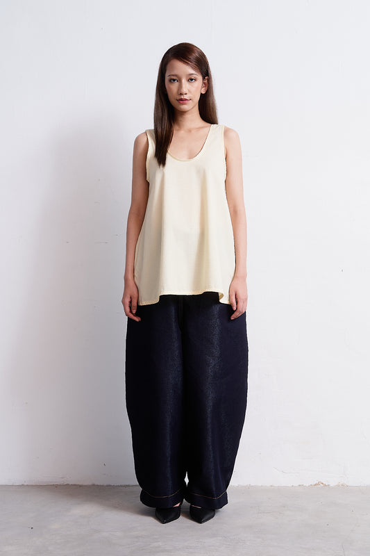 Shirting Tank Top - Butter