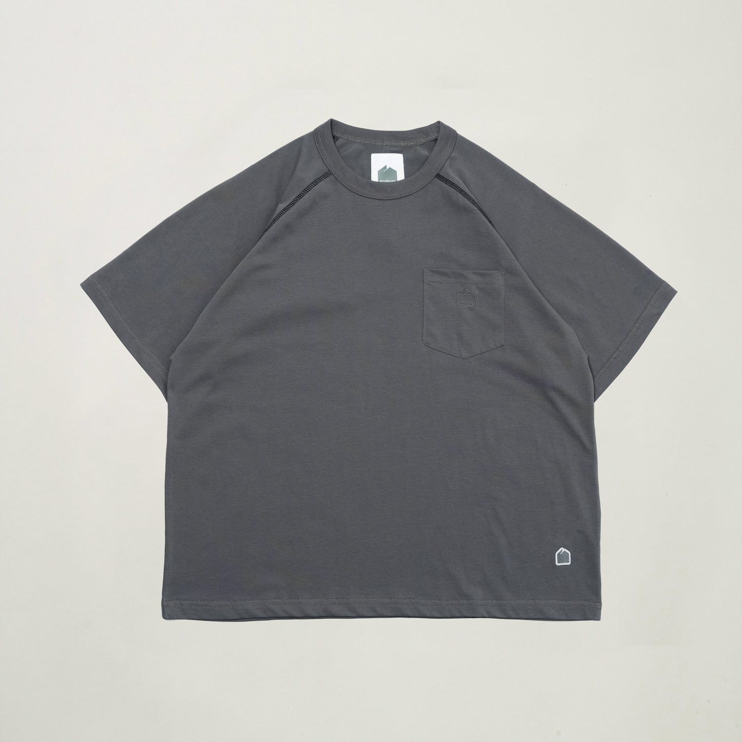 Sorona Pocket Tee - Grey