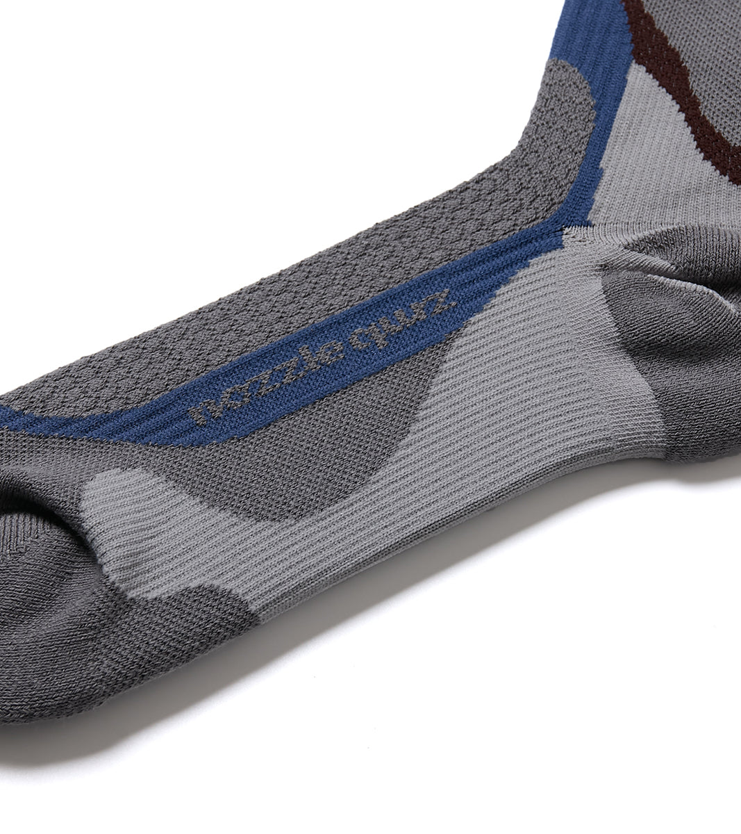 Cage overcalf socks - Wild Grey