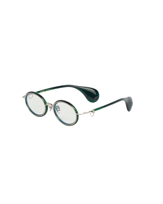 PU Glasses (Green) motoguo x SOFT PEOPLE AREA