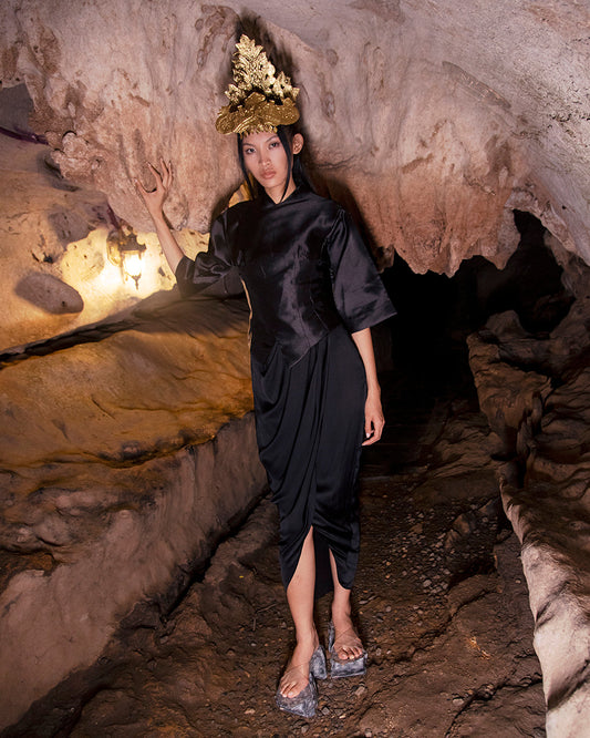 Baju Kebaya Keris (Black)