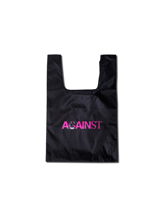 AGAINST X LALA COMPANY FRUIT TOTE BAG BLACK