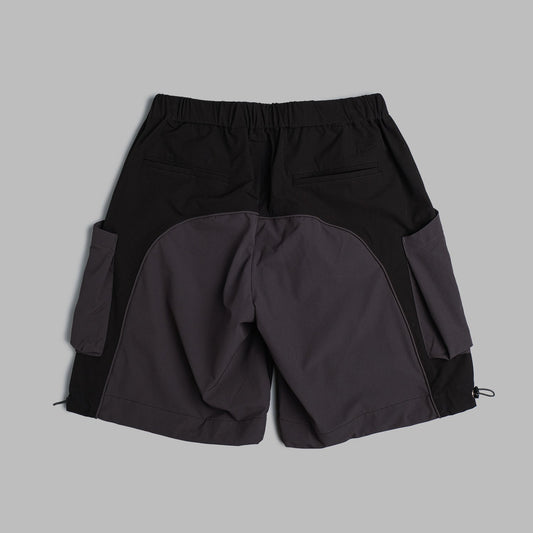 Camping Shorts 2-Tone / Nylon - Black