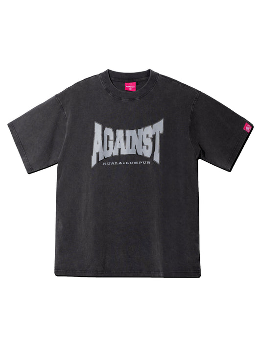 VARSITY WASHED TEE BLACK