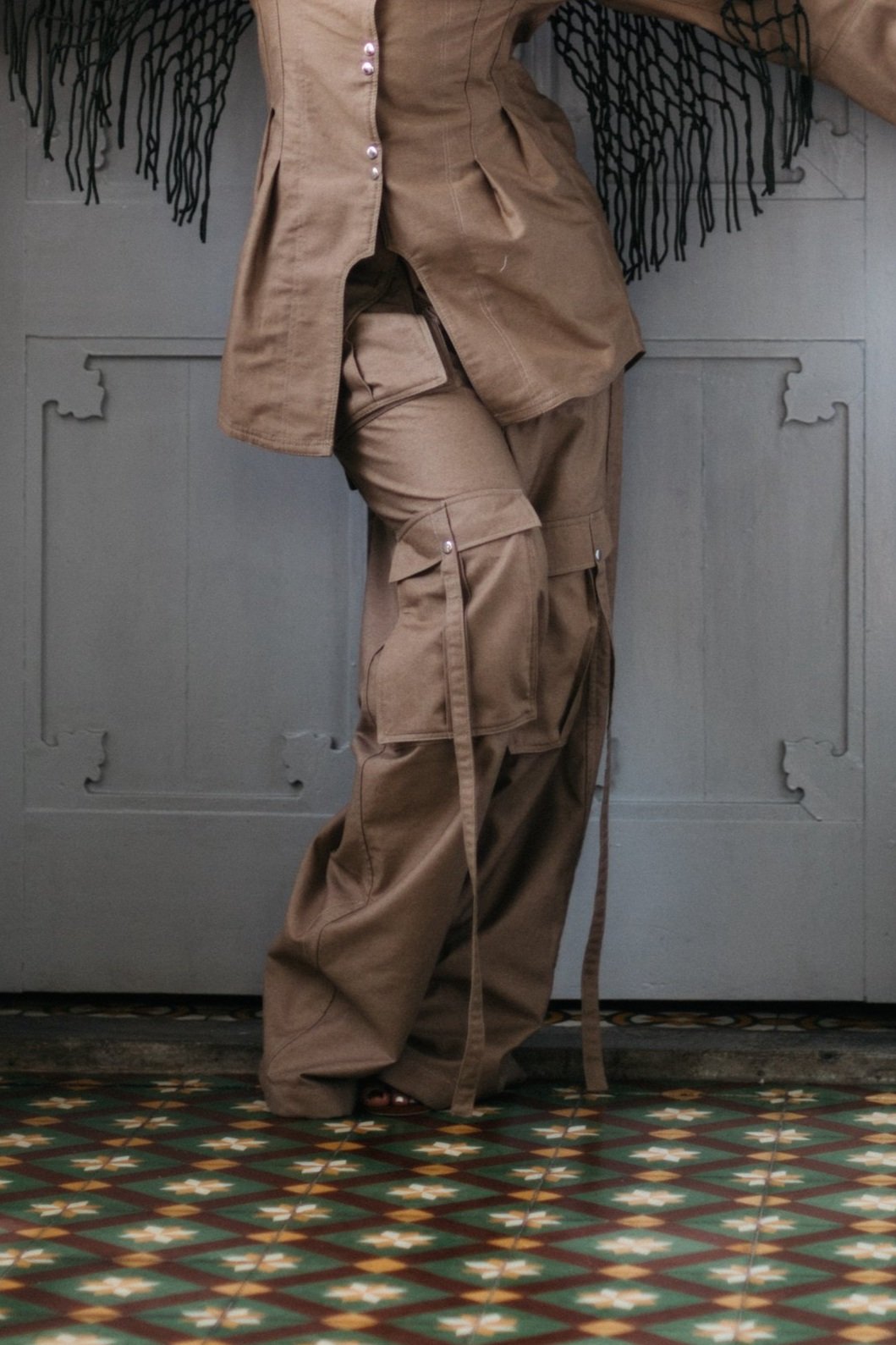 MEMENTO - CARGO PANT (LONG BROWN)