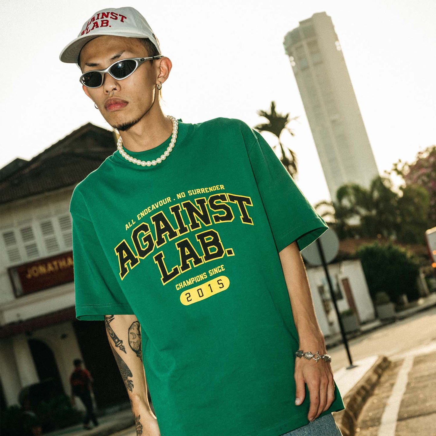 VARSITY TEE GREEN