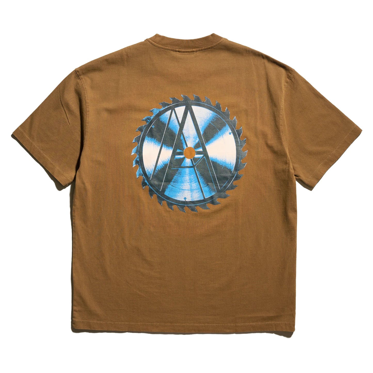 WASHED BLADE TEE - BROWN