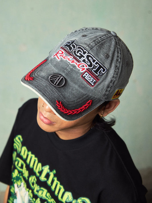 WASHED RACING CAP