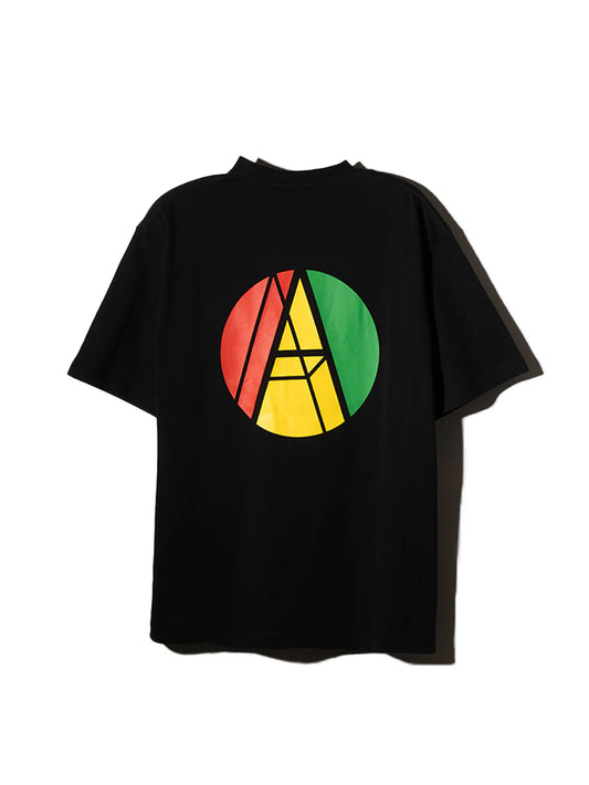 RASTA LOGO TEE BLACK