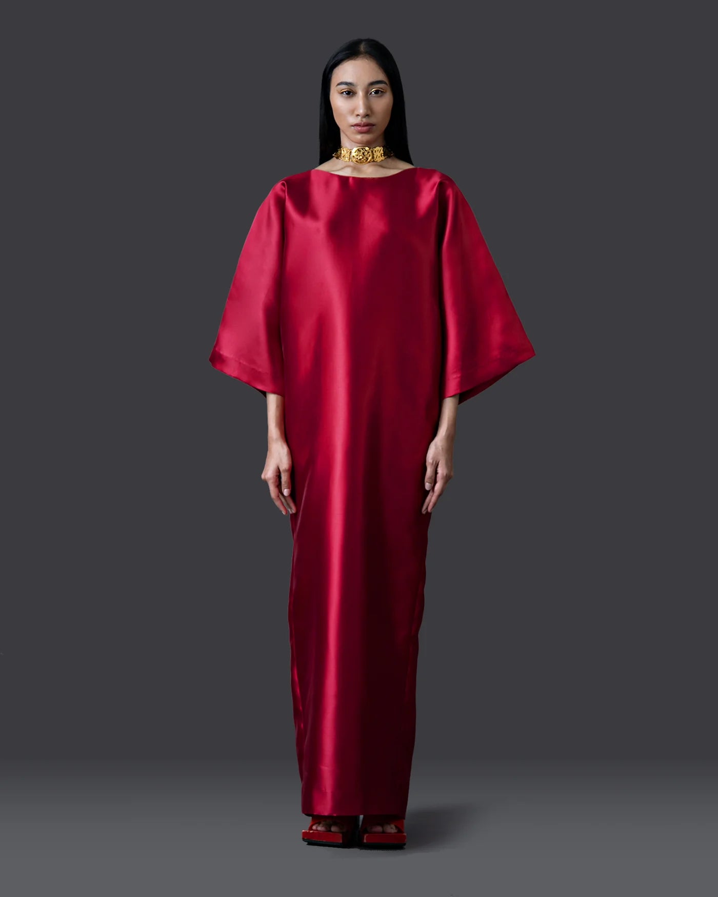 Sampan Dress (Red)