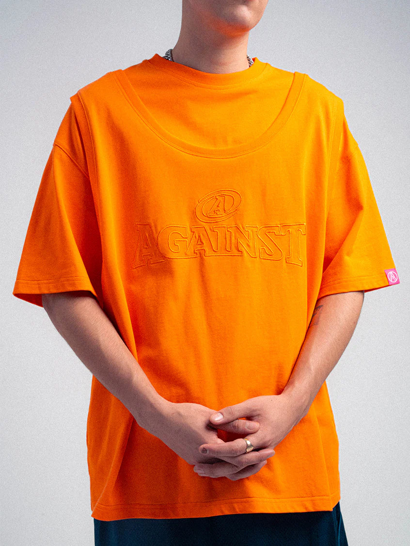 BALL LAYERED TEE ORANGE