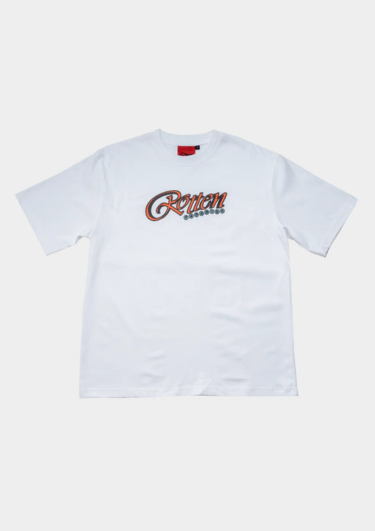 ENERGY LOGO TEE IN WHITE